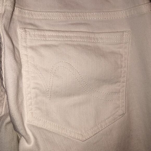 Indigo Blue 10 White Maternity Cropped Jeans - Picture 7 of 11